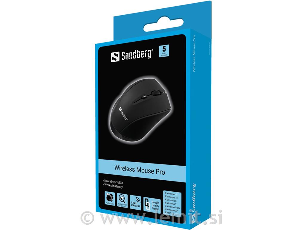 Sandberg Miška brezžična Wireless Pro