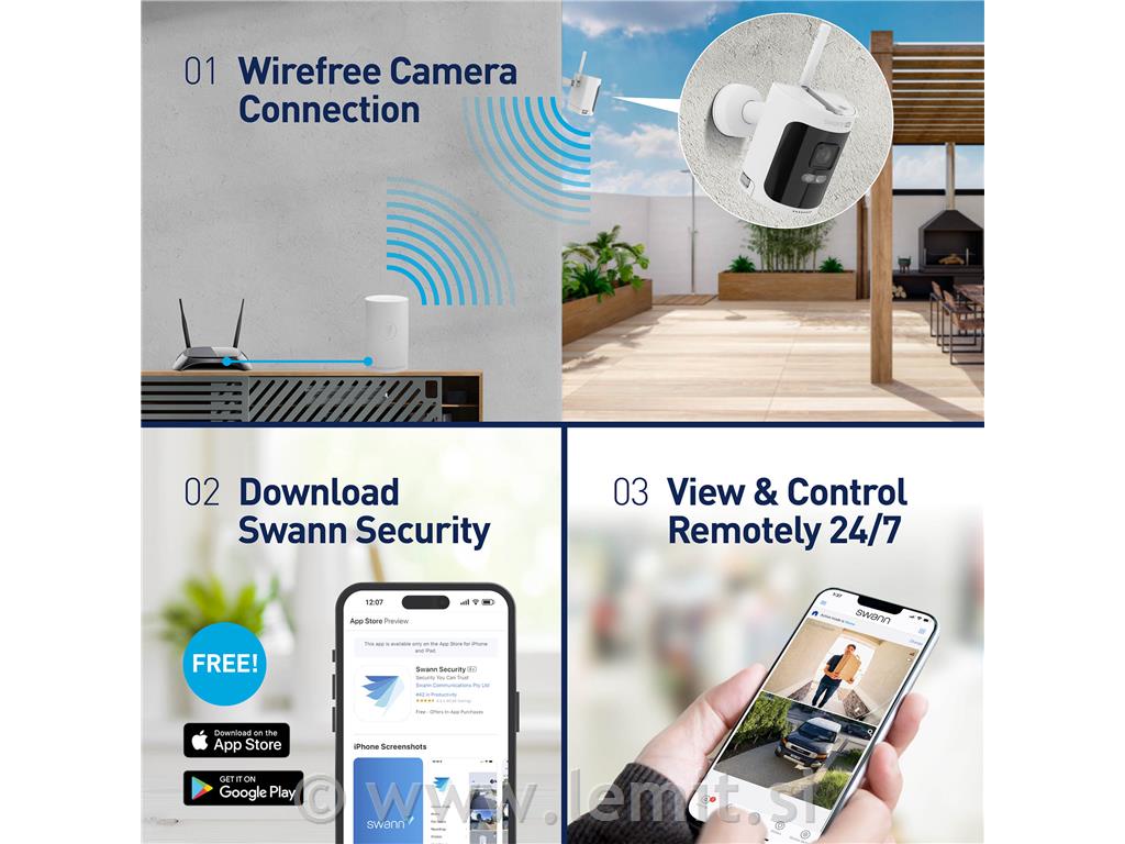 Swann Nadzorna kamera Allsecure 4K