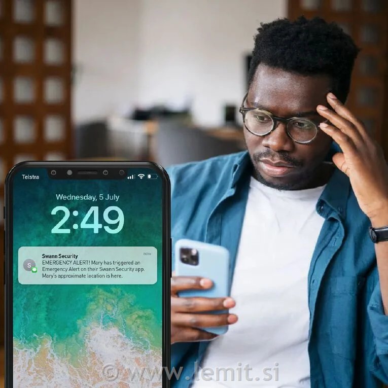 Swann Aktivni osebni žepni alarm Aqua
