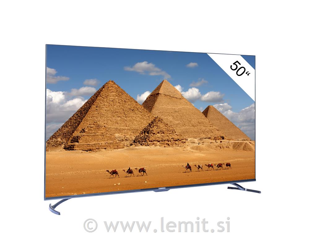 Tornado Smart TV 50” 4K, Google TV