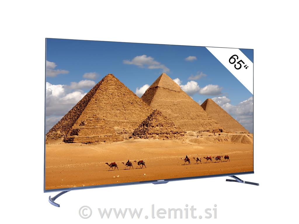 Tornado Smart TV 65” 4K, Google