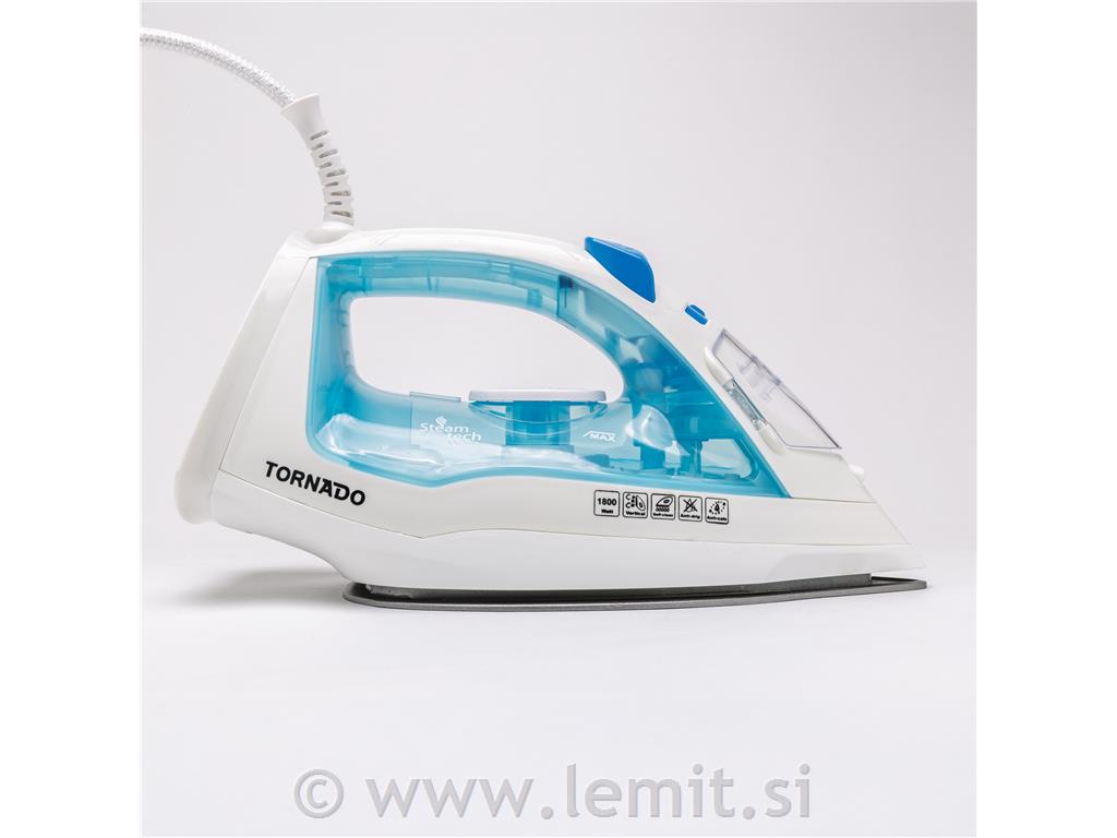 Tornado Teflonski parni likalnik 1800W