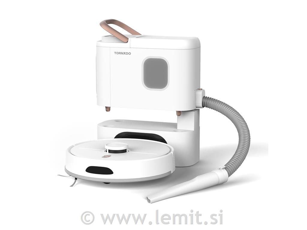 Tornado 5-v-1 robotski sesalnik, laser