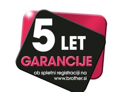 Izkoristite garancijo do 5 let