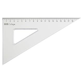 GeoCollege trikotnik 60°, 20cm
