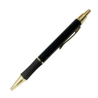 Kemični svinčnik kovinski črn/zlat 0,7mm