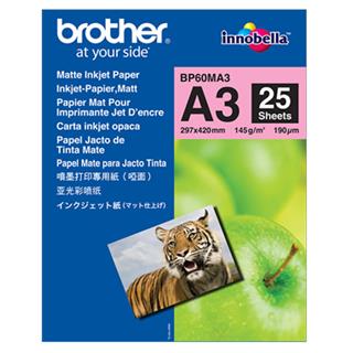 Brother Foto papir mat A3, 25 listov