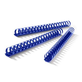 Spirale PVC 16 mm, modre, 100 kos