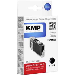 Kartuša KMP HP CLI-571BK XL, črna