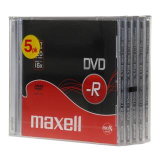 DVD-R 4,7GB 16X 5kos, 10mm škatlice