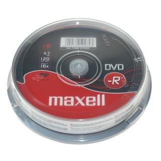 DVD-R 4,7GB 16X 10 na osi