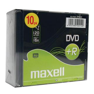 DVD+R 4,7GB 16X 10kos 5mm škatlice